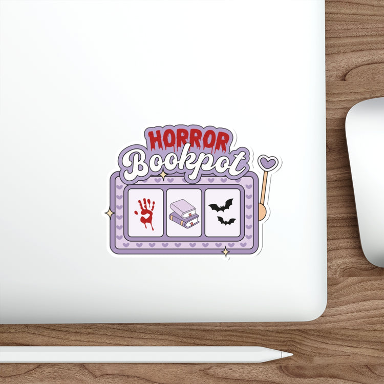 Horror Bookpot Die-Cut Sticker - Fandom-Made