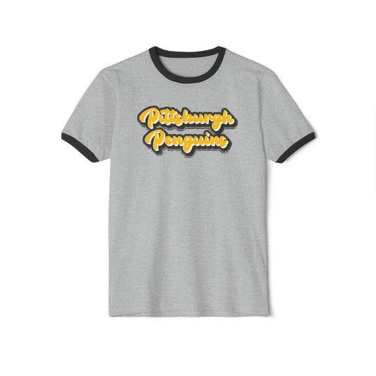 Pittsburgh Penguins Ringer T-Shirt - Fandom-Made