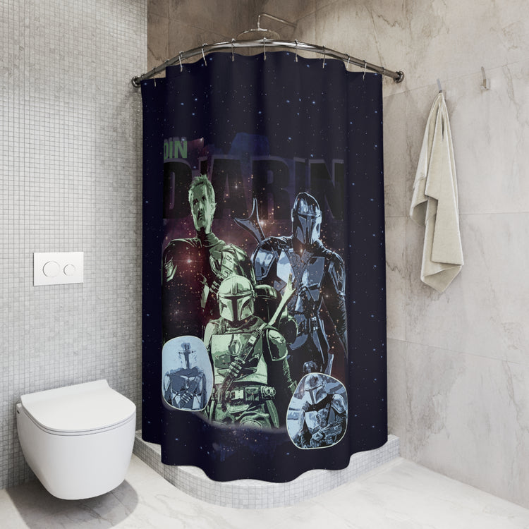 Din Djarin Shower Curtain
