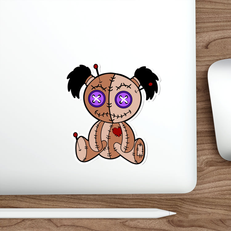 Voodoo Doll Die-Cut Sticker