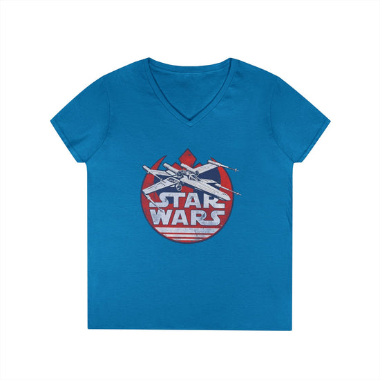 Patriotic X-wing V-Neck Tee - Fandom-Made