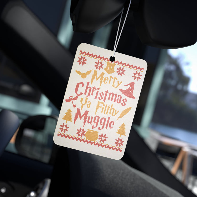 Ya Filthy Muggle Car Air Freshener