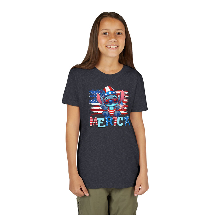 Patriotic Stitch Youth Tee - Fandom-Made