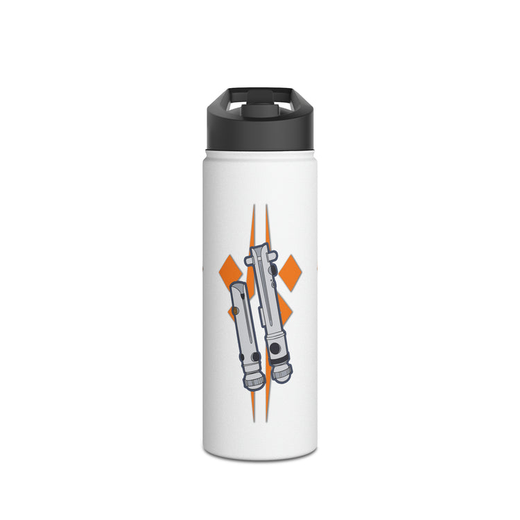 Ahsoka Tano Lightsaber Stainless Steel Water Bottle - Fandom-Made