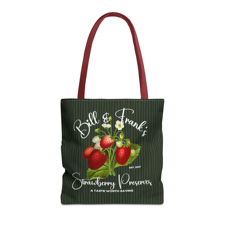 Bill & Frank's Strawberry Preserves Tote Bag - Fandom-Made