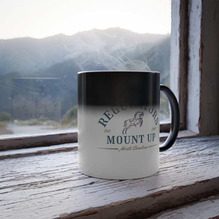 Regulators Mount Up Morphing Mug