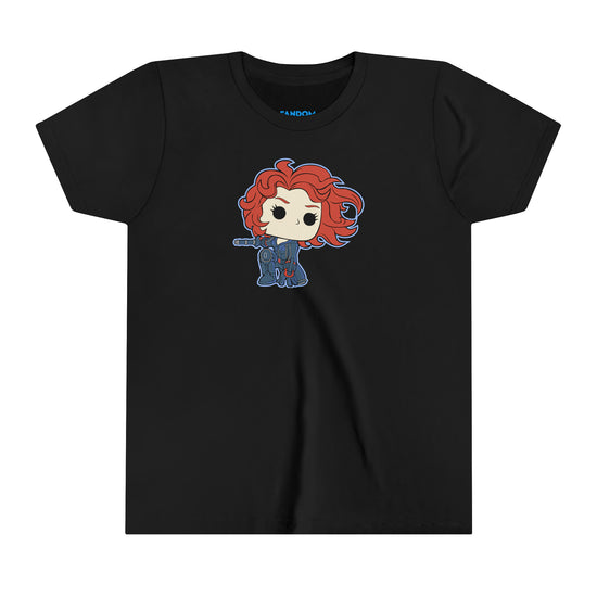 Black Widow Youth Tee - Fandom-Made