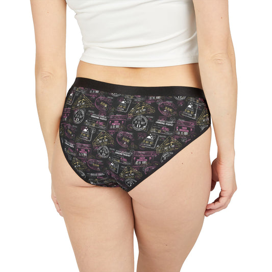 Galaxy Passport Stamps Panties - Fandom-Made