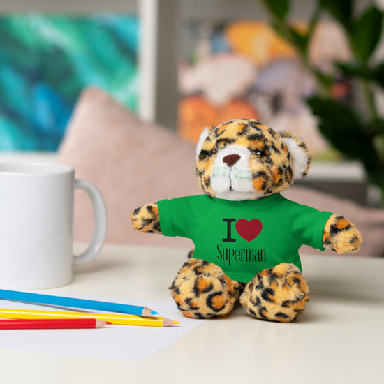 I Love Superman Stuffed Animal with Tee - Fandom-Made