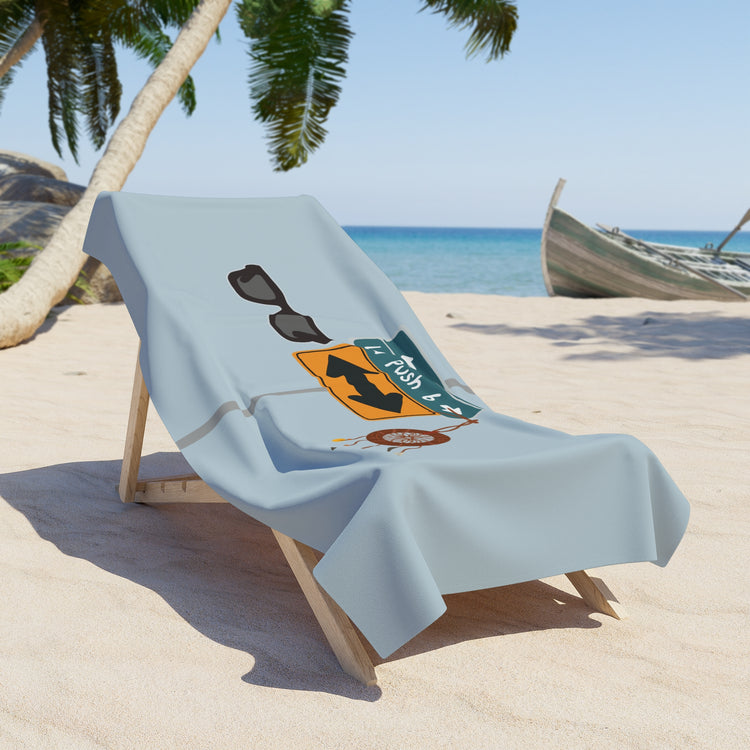 Can I Have Both Beach Towel