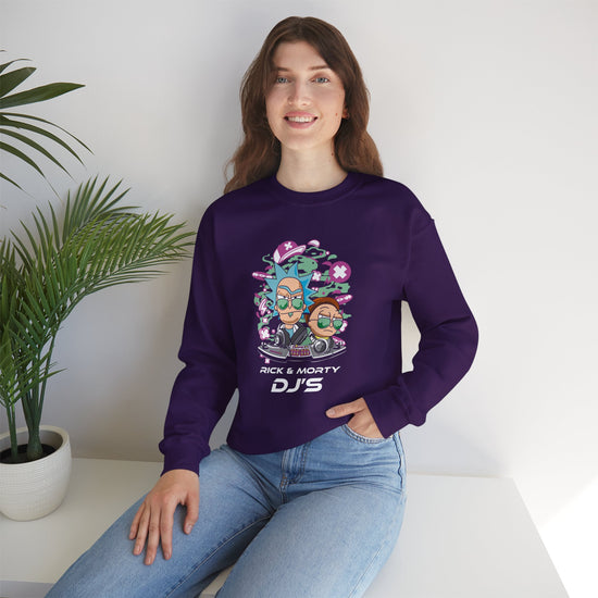 DJs Rick & Morty Unisex Sweatshirt - Fandom-Made