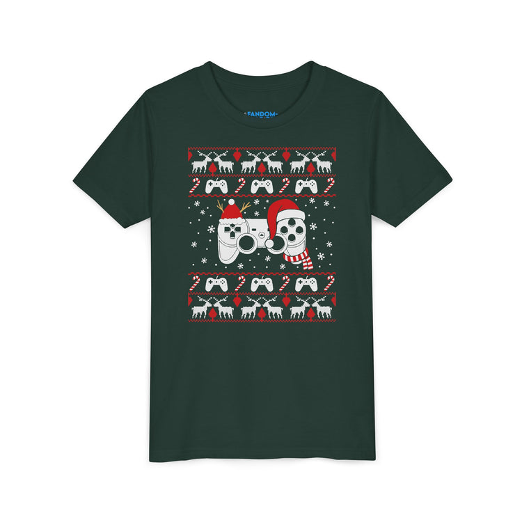 Gaming Ugly Christmas Youth Tee