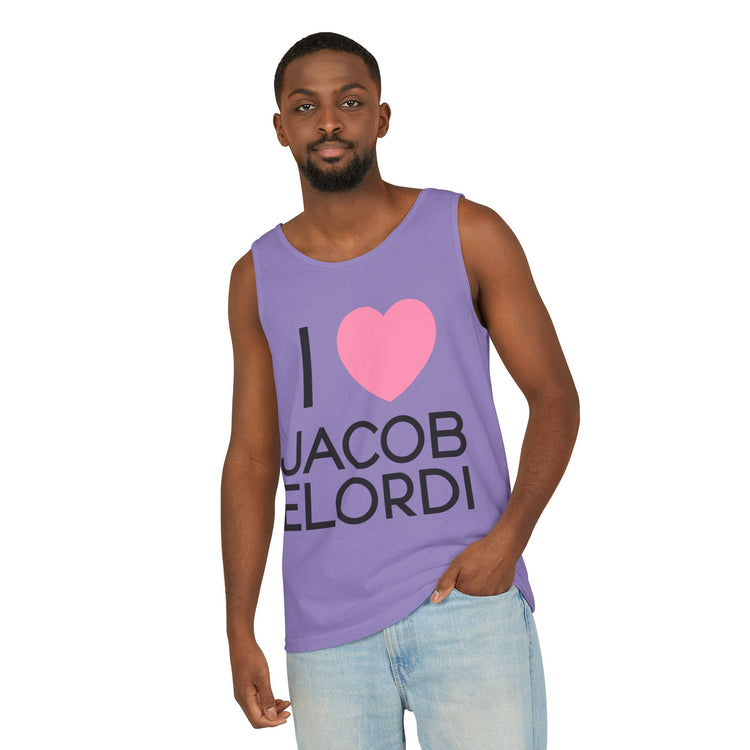 I Love Jacob Elordi Unisex Tank Top - Fandom-Made
