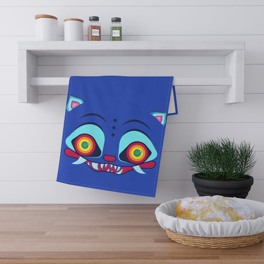 Derpy Face Kitchen Towel