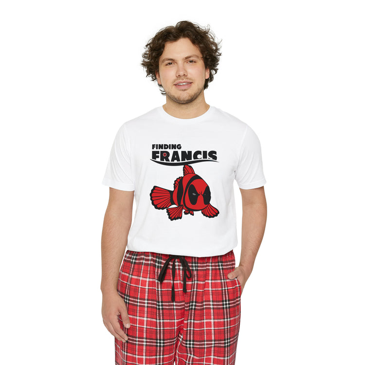 Finding Francis Men's Short Sleeve Pajama Set - Fandom-Made