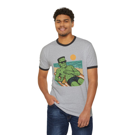 Frank N. Stein Ringer T-Shirt