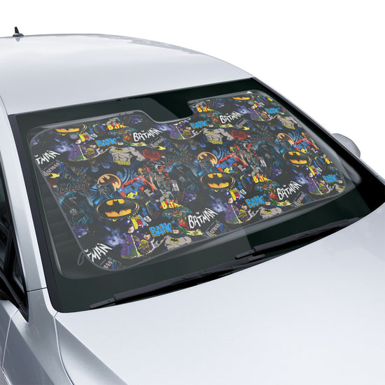 Batsy Comics Car Sunshade - Fandom-Made