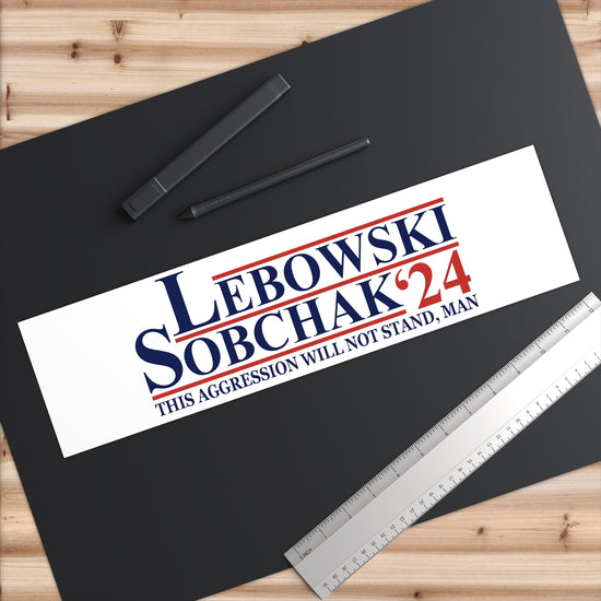Lebowski Sobchak 2024 Bumper Stickers - Fandom-Made