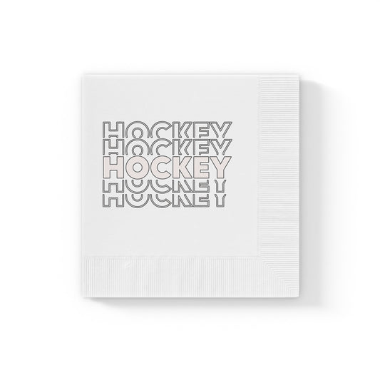 Hockey Hockey Hockey Napkins - Fandom-Made