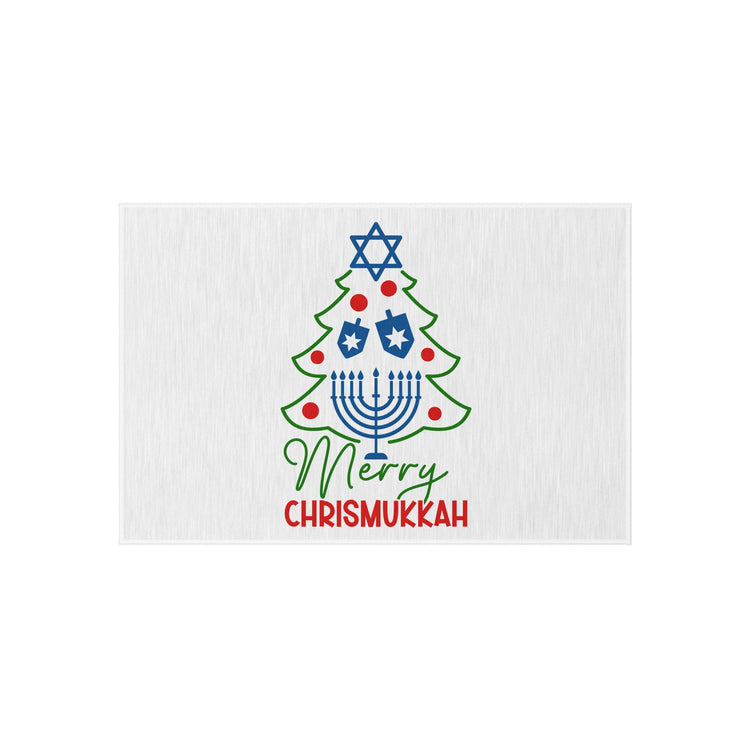 Merry Chrismukkah Rug