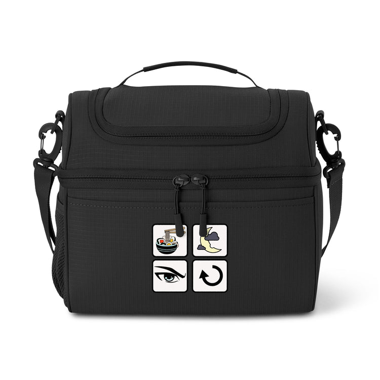 Eat Sleep Anime Repeat Cooler Bag - Fandom-Made