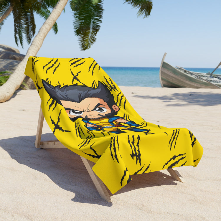 Wolverine Beach Towel - Fandom-Made