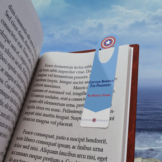 Captain America For President Bookmark