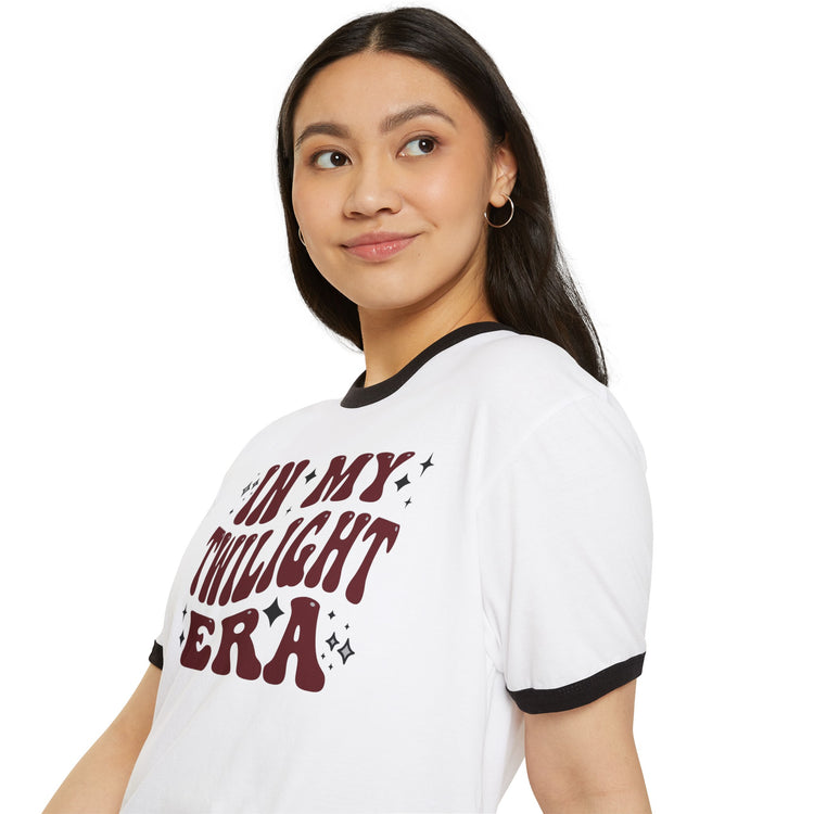 In My Twilight Era Ringer T-Shirt - Fandom-Made