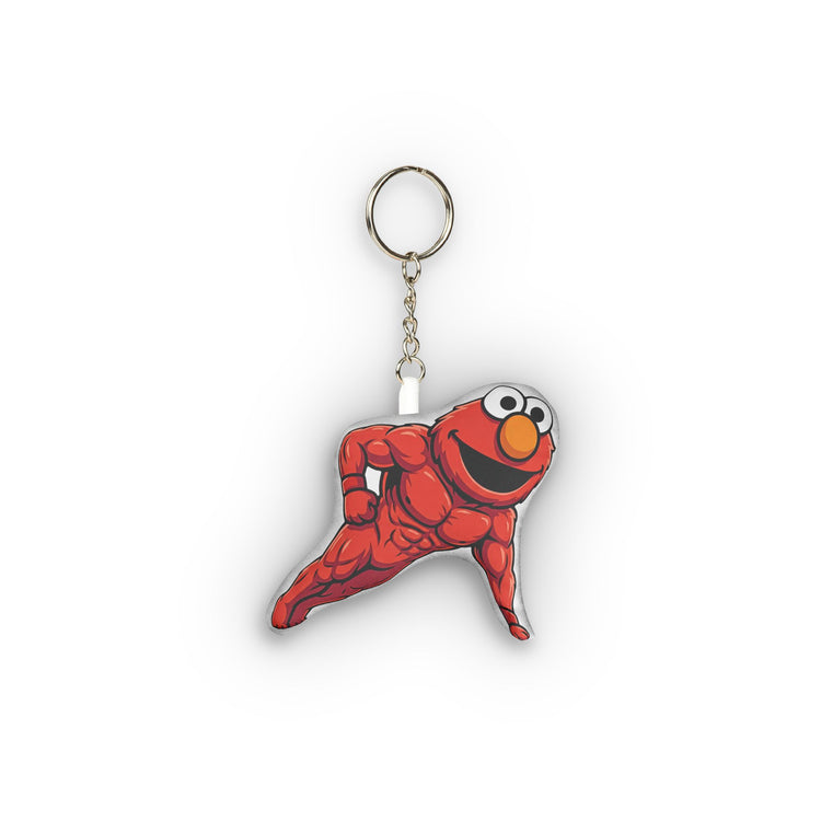 Workout Elmo Mini Plush Keychain