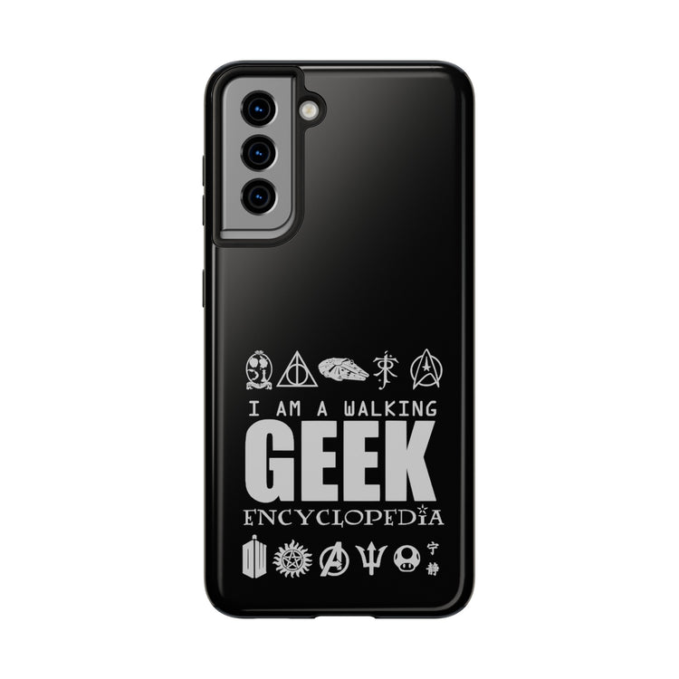 Geekdom Encyclopedia Phone Cases