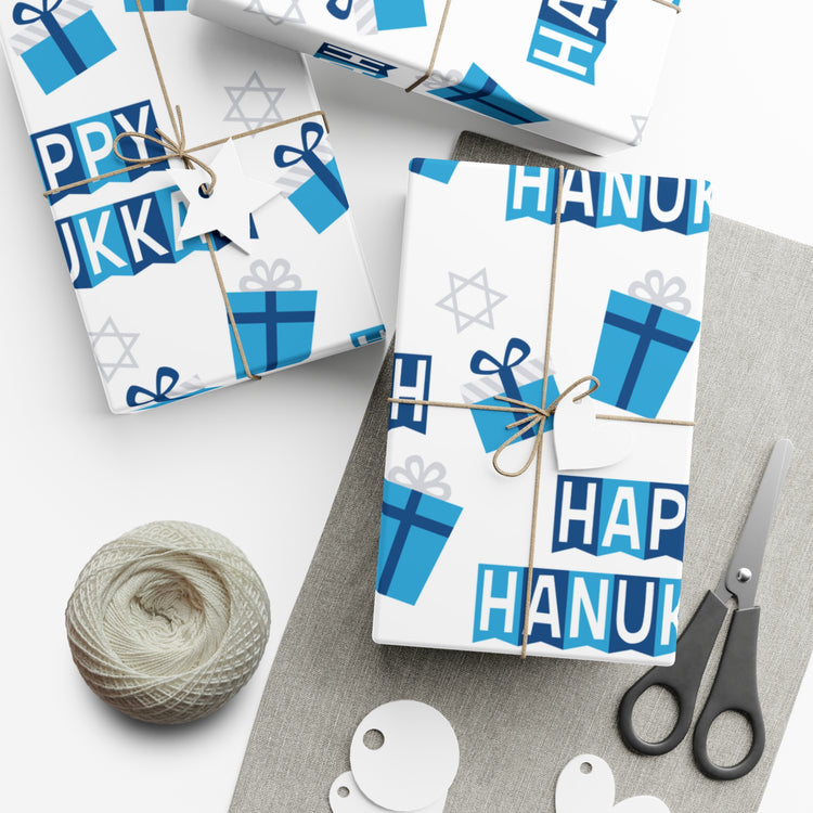 Happy Hanukkah Gift Wrap