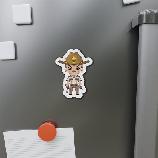 Rick Grimes Die-Cut Magnet - Fandom-Made
