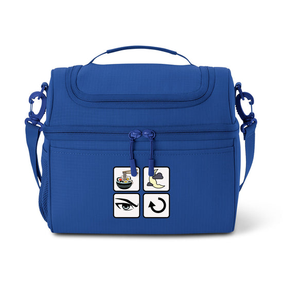 Eat Sleep Anime Repeat Cooler Bag - Fandom-Made