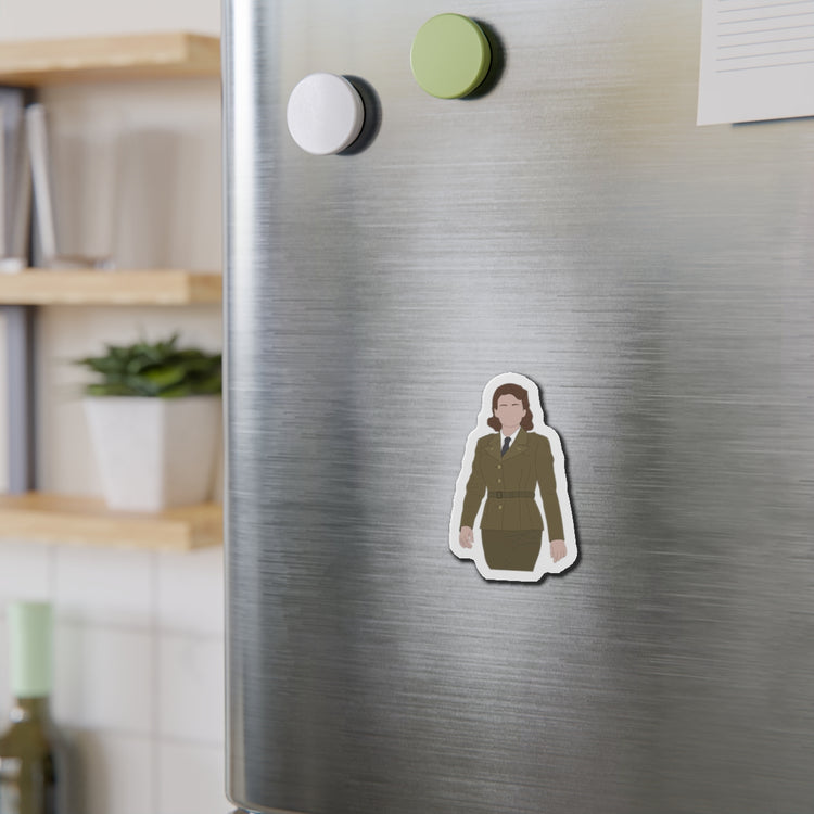 Peggy Carter Die-Cut Magnet