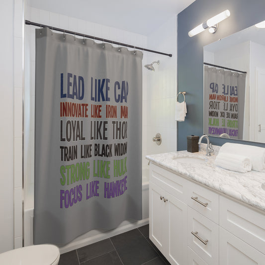 Avengers Shower Curtain - Fandom-Made