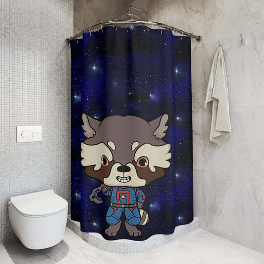 Rocket Raccoon Shower Curtain - Fandom-Made