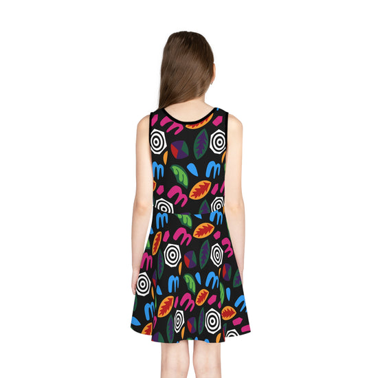 Jane's World Girls' Sleeveless Sundress - Fandom-Made