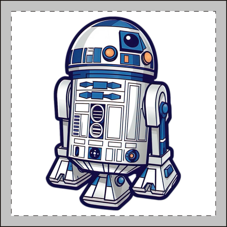 R2D2 Mini Plush Keychain