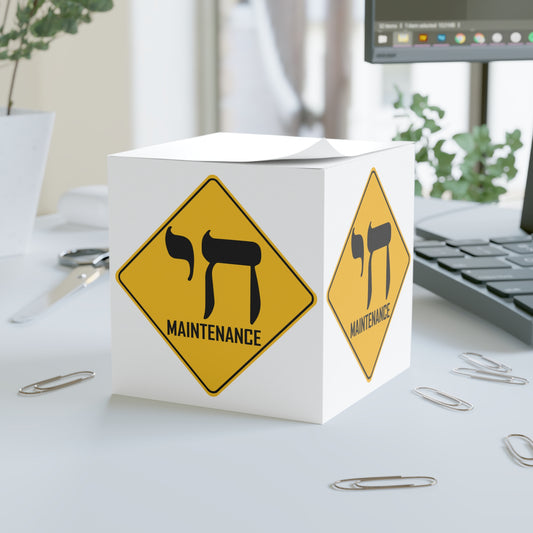 Chai Maintenance Note Cube - Fandom-Made