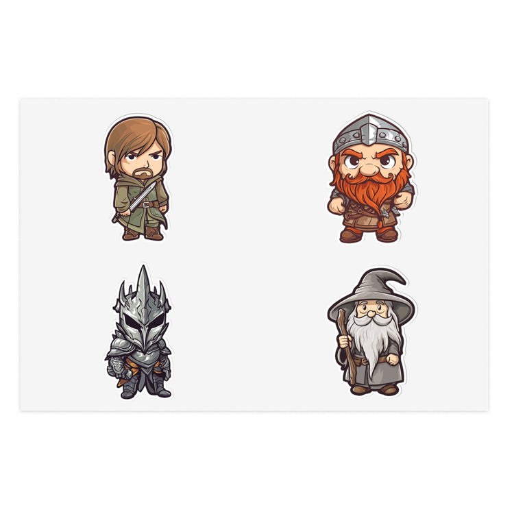 Lords of Rings Sticker Sheet