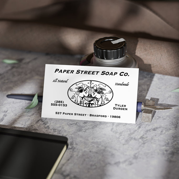 Paper Soap Business Cards - Fandom-Made