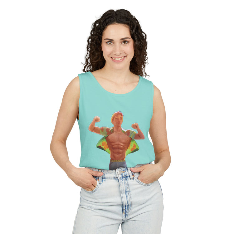 Abs Time Unisex Tank Top - Fandom-Made