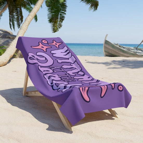 Witchin' At The Beach Beach Towel - Fandom-Made
