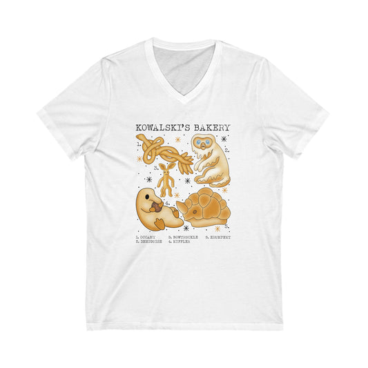 Kowalski's Bakery V-Neck Tee - Fandom-Made