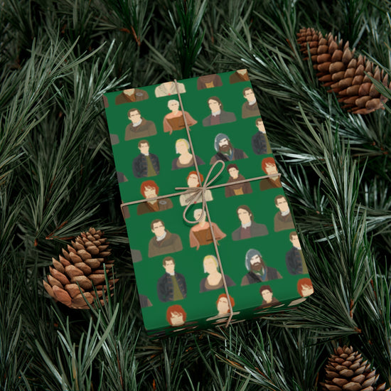 Outlander Characters Gift Wrap - Fandom-Made