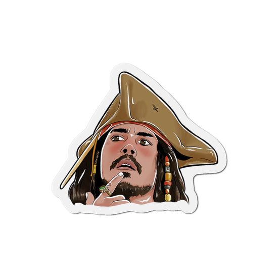 Jack Sparrow Die-Cut Magnets - Fandom-Made