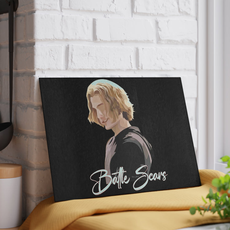 Battle Scars Cutting Board - Fandom-Made