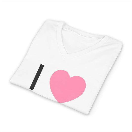I Love Michael B. Jordan V-Neck Tee - Fandom-Made
