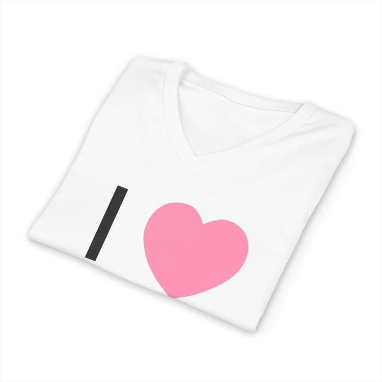 I Love Michael B. Jordan V-Neck Tee - Fandom-Made