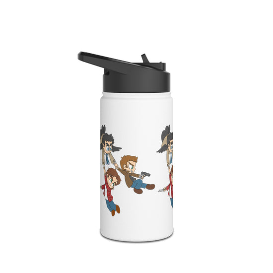 Supernatural Trio Stainless Steel Water Bottle - Fandom-Made